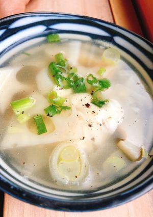 365スープ 15蓮根ねぎコンソメすーぷ-レシピのメイン写真