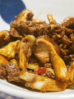 牛肉と椎茸で回鍋肉♪牛肉と椎茸香る♪-レシピのメイン写真