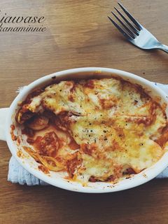 じゃが芋とキャベツのミートチーズ焼き-レシピのメイン写真
