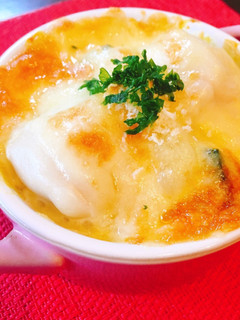 水餃子とかぼちゃのグラタン☆彡-レシピのメイン写真