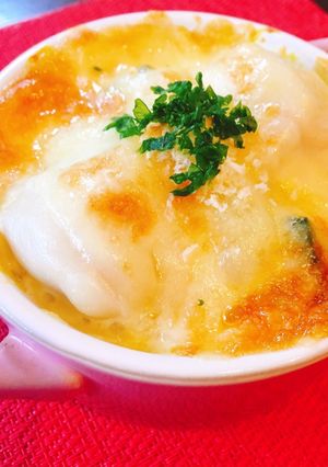 水餃子とかぼちゃのグラタン☆彡-レシピのメイン写真