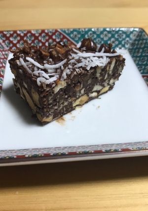 低糖質チョコレートココナッツバー-レシピのメイン写真