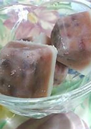 めちゃめちゃ簡単な小豆アイス♡-レシピのメイン写真