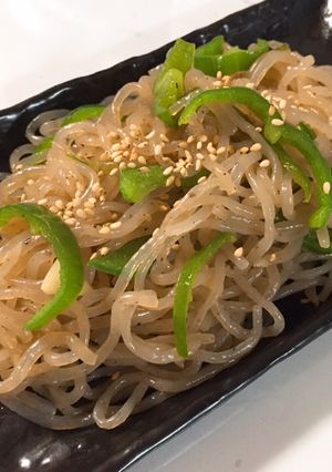 激ウマ♬糸こんにゃくとピーマンのきんぴら-レシピのメイン写真