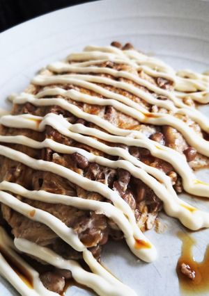 意外に合うよ♪納豆のオムレツ-レシピのメイン写真