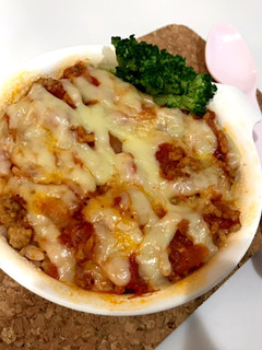 【離乳食】ミートソースでとろとろドリア-レシピのメイン写真