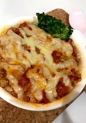 【離乳食】ミートソースでとろとろドリア-レシピのメイン写真