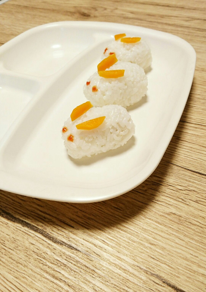 簡単！お月見にうさぎおにぎり-レシピのメイン写真