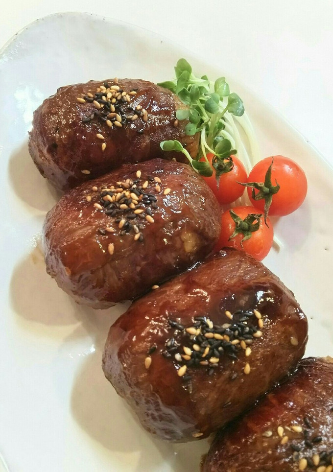 肉巻きおにぎり 焼肉のたれ-レシピのメイン写真