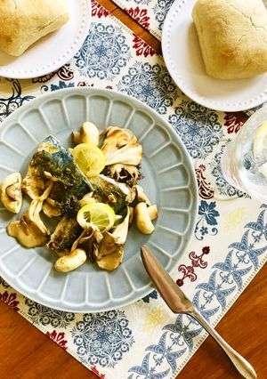 簡単♡鯖ときのこのディルバターソース-レシピのメイン写真