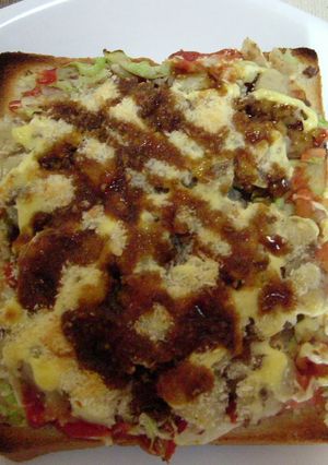 揚げずにコロッケトースト-レシピのメイン写真