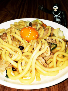 汁なし!味噌煮込み風焼きうどん-レシピのメイン写真