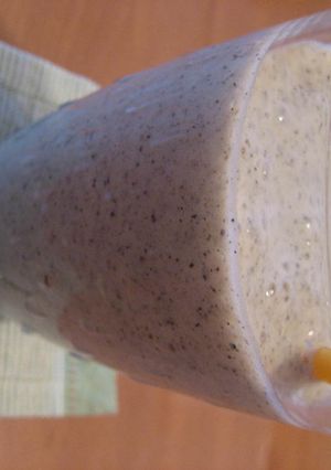 ヴィドフランス風な豆乳黒ゴマバナナ♪-レシピのメイン写真