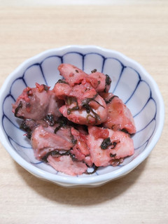 ヘルシーおつまみ☆鶏もも肉の梅しそ焼き-レシピのメイン写真