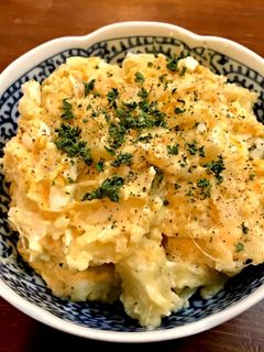 ビール何杯でも、週末ポテサラ。-レシピのメイン写真