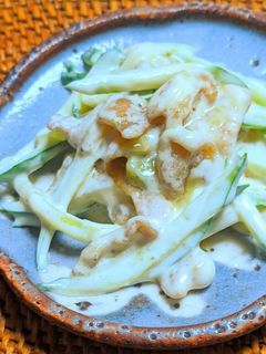 鶏皮サラダ-レシピのメイン写真
