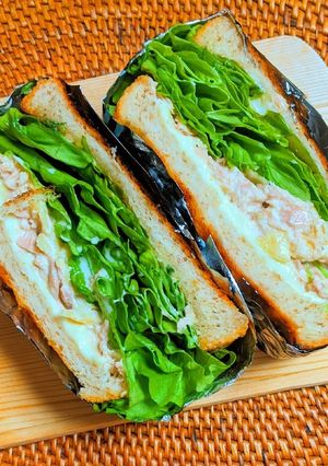 ポテトチップス入りツナサンド-レシピのメイン写真