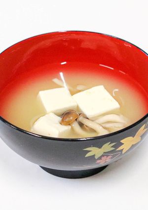 豆腐としめじのみそ汁-レシピのメイン写真