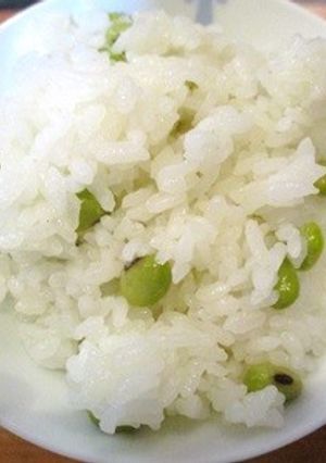 炊飯器で簡単！！あおばた豆ご飯-レシピのメイン写真
