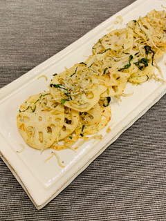 レンコンしらす焼き-レシピのメイン写真