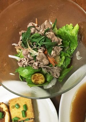 薬味野菜たっぷり冷しゃぶサラダ-レシピのメイン写真