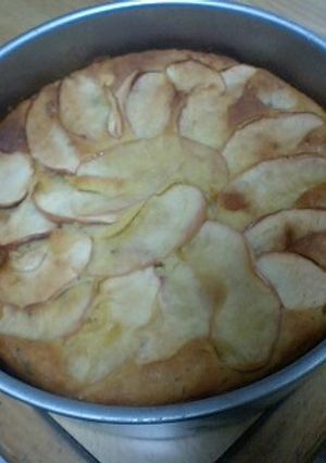 ノンオイル☆りんごと紅茶のもちもちケーキ-レシピのメイン写真