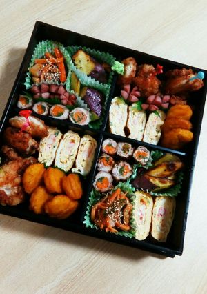 運動会！いつものレシピ総出☆(^-^)-レシピのメイン写真