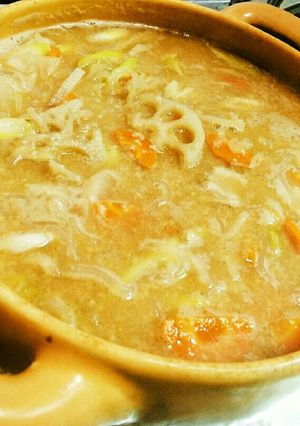 余り物で粕汁-レシピのメイン写真
