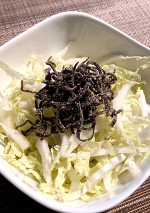 シンプル！白菜と塩昆布のサラダ-レシピのメイン写真
