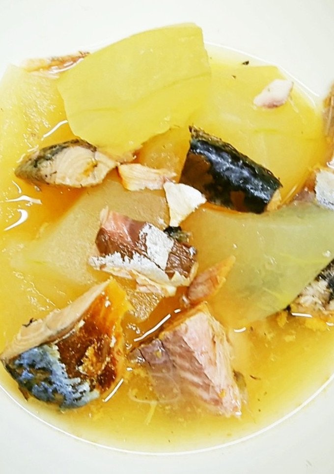 冬瓜と鯖缶de昭和おやじ用煮物-レシピのメイン写真