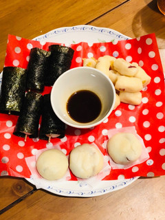 お団子作り お月見-レシピのメイン写真