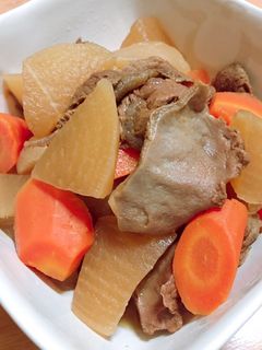 牛スジと大根の煮物-レシピのメイン写真