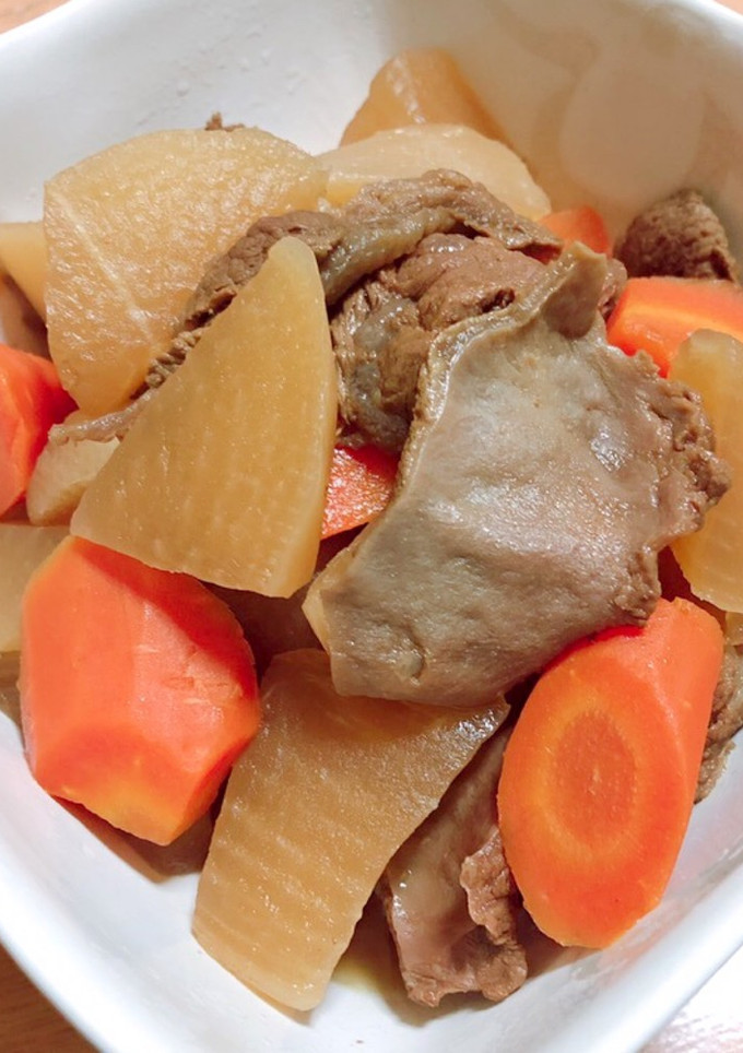 牛スジと大根の煮物-レシピのメイン写真
