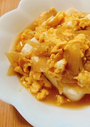 豆腐の玉子とじ-レシピのメイン写真