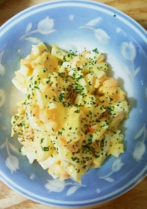 簡単!卵サラダ-レシピのメイン写真