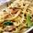 残ったシチューでクリームパスタ
