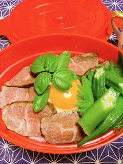 ローストビーフ丼(弁当)-レシピのメイン写真