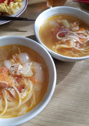 食べるスープ☆パスタ入り野菜スープ-レシピのメイン写真