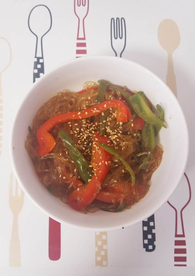 ピーマンたちと春雨の炒め物-レシピのメイン写真