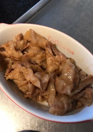 薄切り肉で簡単チャーシュー-レシピのメイン写真