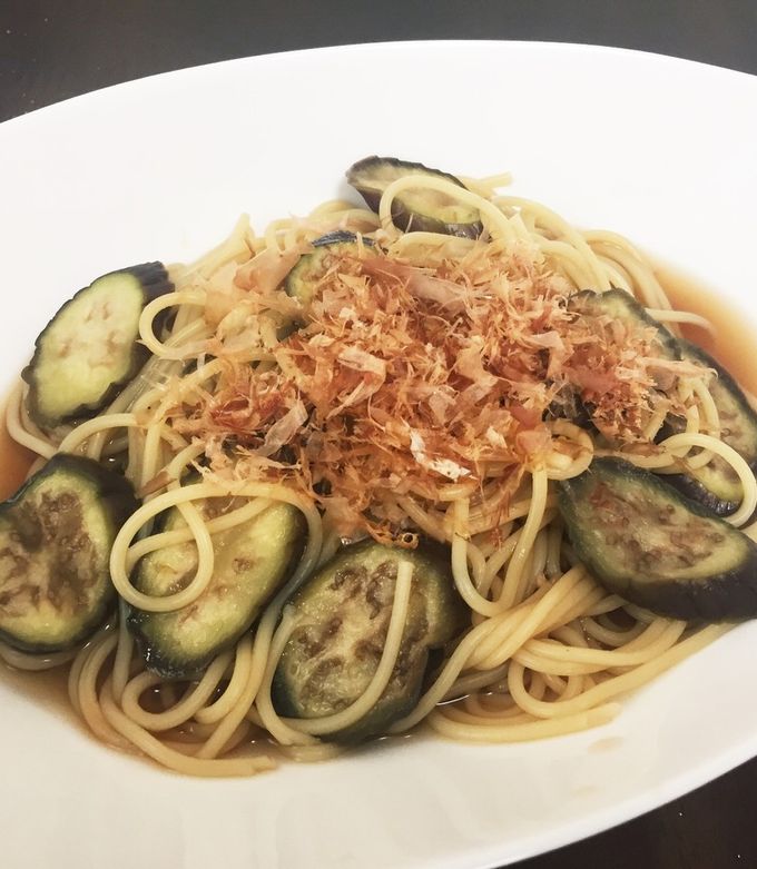 なすの和風パスタ-レシピのメイン写真