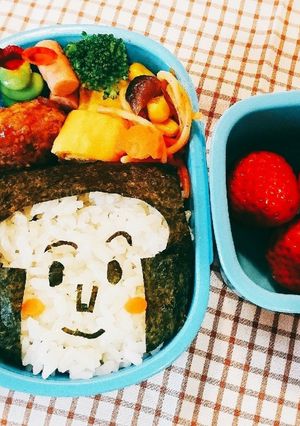 しょくぱんまん✨キャラ弁-レシピのメイン写真