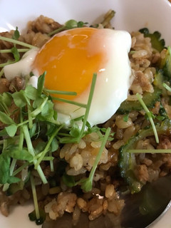 甘辛味噌ゴーヤチャーハン-レシピのメイン写真