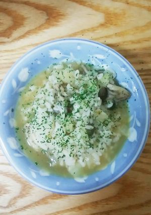 膵炎＆肝機能に優しいしめじのリゾット-レシピのメイン写真