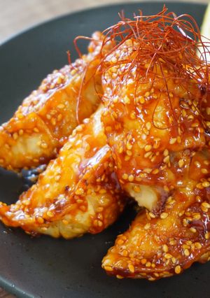 ヤンニョムチキン餃子-レシピのメイン写真