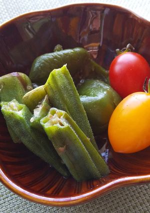 レンジで簡単！！オクラの煮びたし-レシピのメイン写真