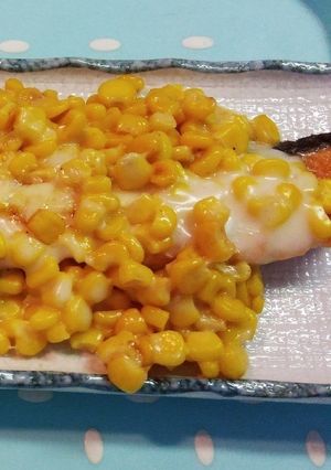鮭のチーズコーン焼き-レシピのメイン写真
