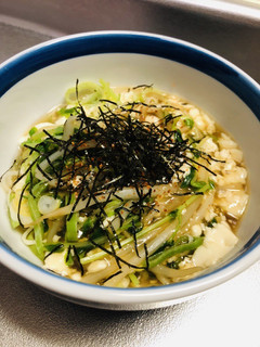 節約ダイエット!豆腐のもやし和風あんかけ-レシピのメイン写真