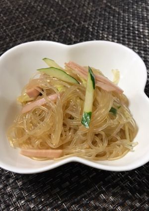 ☆中華風☆超簡単すぎる春雨サラダ☆-レシピのメイン写真