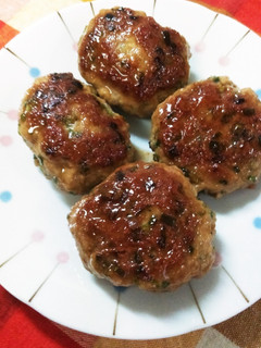 お弁当に☆豚つくねバーグ-レシピのメイン写真